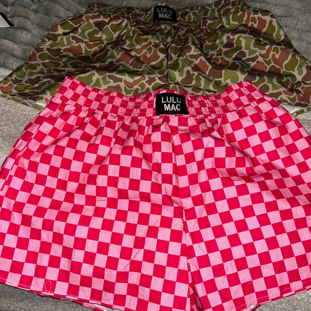 2 Pair of Women's Lulu Mac Shorts